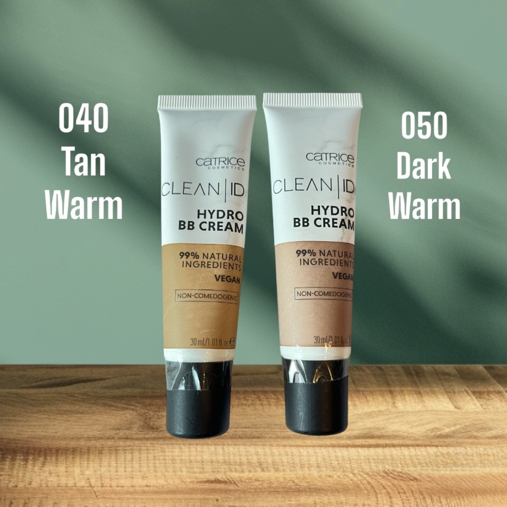 Catrice Clean ID Hydro BB Cream Foundation 040 Tan Warm 050 Dark Warm 30 ml/1 oz